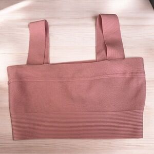 Anne Fernandes Crop Top Pink Large